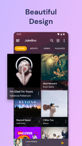 اسکرین شات برنامه Music Player - JukeBox 3