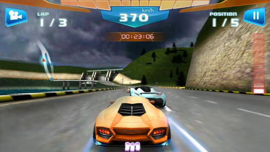 اسکرین شات بازی Fast Racing 3D 1