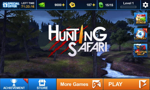اسکرین شات بازی Hunting Safari 3D 4