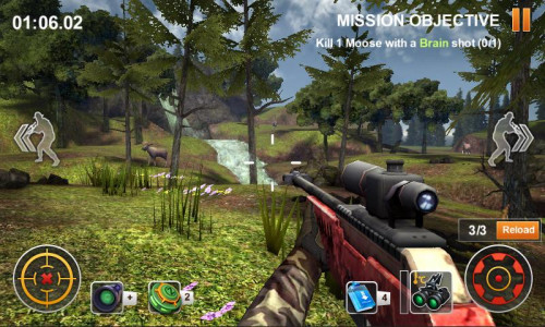 اسکرین شات بازی Hunting Safari 3D 3