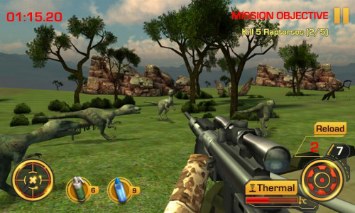 اسکرین شات بازی Wild Hunter 3D 4