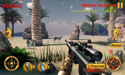 اسکرین شات بازی Wild Hunter 3D 2