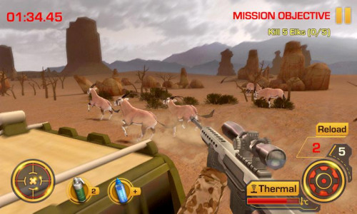 اسکرین شات بازی Wild Hunter 3D 1