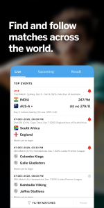 اسکرین شات 7 برنامه ESPNcricinfo - Live Cricket