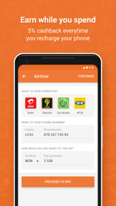 اسکرین شات برنامه Jumia One: Airtime and TV/Electricity bill payment 1