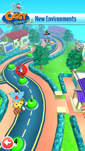 اسکرین شات بازی Oggy 3D Run 2