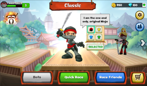 اسکرین شات بازی Ninja Race - Fun Run Multiplayer 8