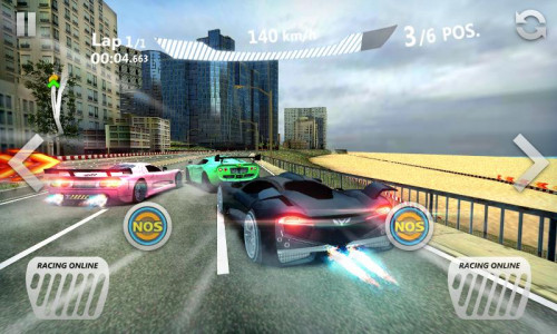 اسکرین شات بازی Sports Car Racing 4