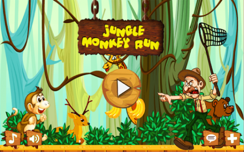 اسکرین شات بازی Jungle Monkey Run 8