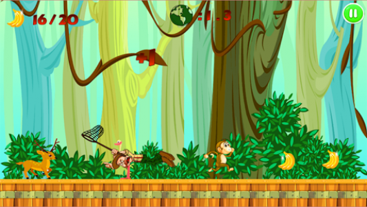 اسکرین شات بازی Jungle Monkey Run 2