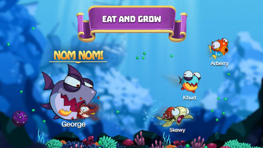 اسکرین شات بازی Eatme.io: Hungry fish fun game 3