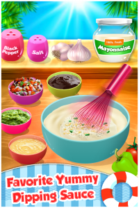 اسکرین شات 3 بازی Fish N Chips - Cooking Game