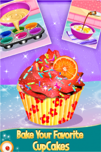 اسکرین شات 4 بازی Glitter Food - Kids Cafe