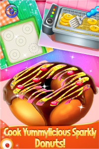 اسکرین شات بازی Glitter Food - Kids Cafe 3