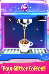 اسکرین شات 5 بازی Glitter Food - Kids Cafe