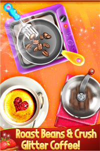 اسکرین شات بازی Glitter Food - Kids Cafe 2