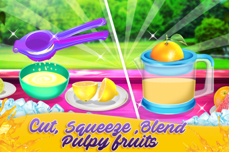 اسکرین شات 2 بازی Summer Drinks - Juice Recipes