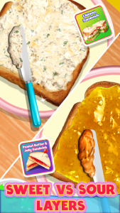 اسکرین شات 4 برنامه Peanut Butter Jelly Sandwich