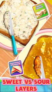 اسکرین شات برنامه Peanut Butter Jelly Sandwich 4