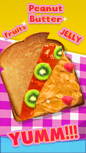 اسکرین شات برنامه Peanut Butter Jelly Sandwich 3