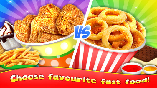 اسکرین شات 3 بازی Fast Food Stand - Fried Foods