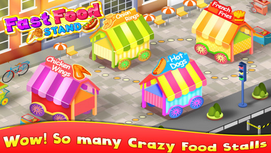 اسکرین شات 2 بازی Fast Food Stand - Fried Foods