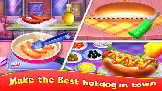 اسکرین شات 4 بازی Fast Food Stand - Fried Foods