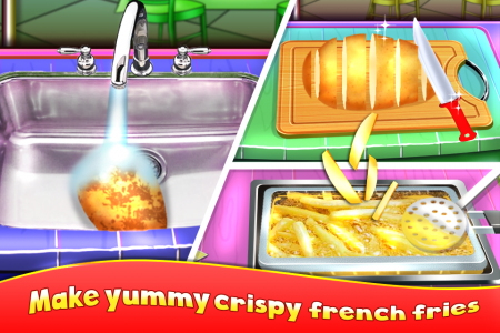 اسکرین شات بازی Fast Food Stand - Fried Foods 4