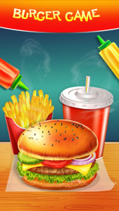 اسکرین شات 1 بازی Happy Kids Meal - Burger Game