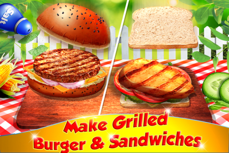 اسکرین شات 3 بازی Backyard Barbecue Cooking