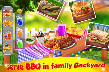 اسکرین شات 4 بازی Backyard Barbecue Cooking