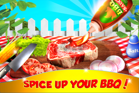 اسکرین شات 2 بازی Backyard Barbecue Cooking
