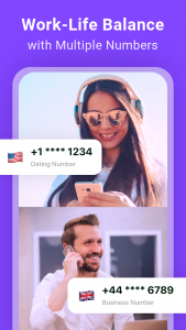 اسکرین شات برنامه Dual Video Chat + Phone Number 4