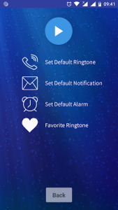 اسکرین شات برنامه SMS Ringtones For Android 2