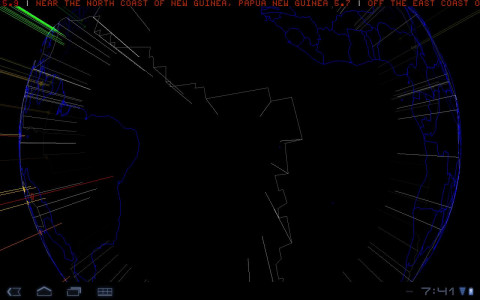 اسکرین شات برنامه 3D Earthquake 3