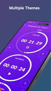 اسکرین شات 6 برنامه MultiTimer: Stopwatch & Timer+