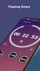 اسکرین شات 4 برنامه MultiTimer: Stopwatch & Timer+