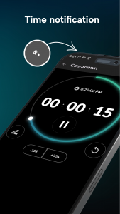 اسکرین شات 2 برنامه MultiTimer: Stopwatch & Timer+