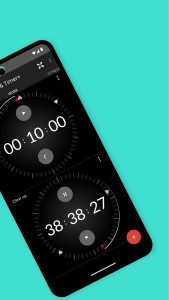 اسکرین شات 2 برنامه Multi Stopwatch & Timer+