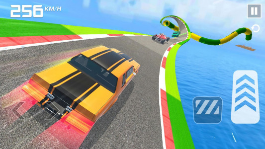 اسکرین شات بازی GT Car Stunt 3D: Car Driving 4