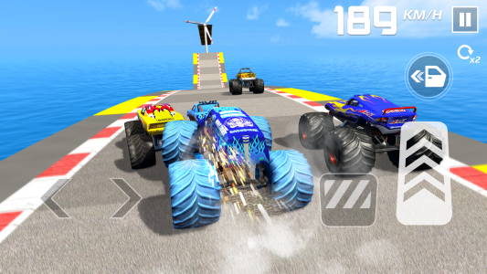 اسکرین شات 5 بازی Monster Truck Stunt Racing