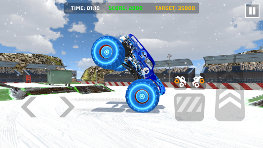 اسکرین شات 2 بازی Monster Truck Stunt Racing