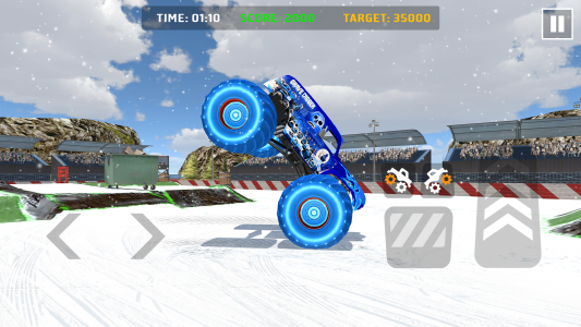 اسکرین شات بازی Car Games: Monster Truck Stunt 2