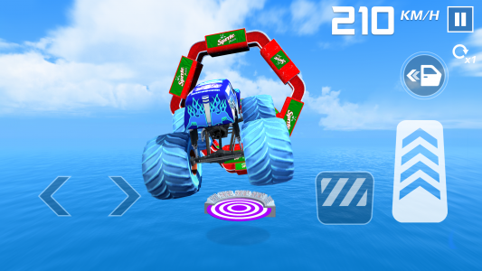 اسکرین شات بازی Car Games: Monster Truck Stunt 8