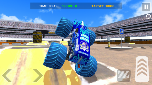 اسکرین شات 3 بازی Monster Truck Stunt Racing