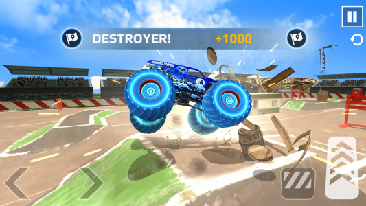 اسکرین شات 4 بازی Car Games: Monster Truck Stunt