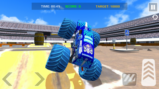 اسکرین شات بازی Car Games: Monster Truck Stunt 3