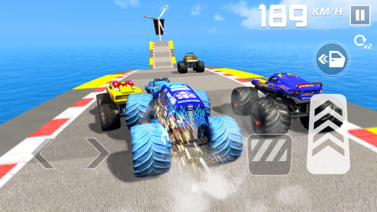 اسکرین شات بازی Car Games: Monster Truck Stunt 5
