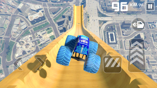 اسکرین شات بازی Car Games: Monster Truck Stunt 6
