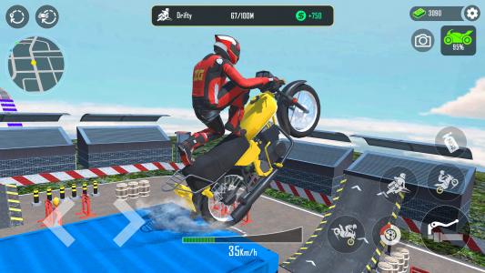 اسکرین شات بازی GT Moto Stunt 3D: Driving Game 5